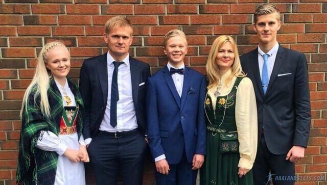 Who is Erling Haaland's mum Gry Marita Braut