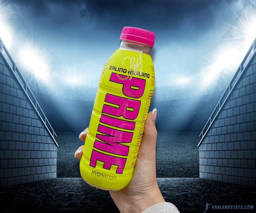 PRIME Hydration Limited Edition Erling Haaland Bottle